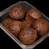 MUFFINS CHOCOLATE 10'S