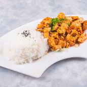 Mapo Tofu With Rice