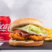 Texas El Picante Chicken Burger Combo