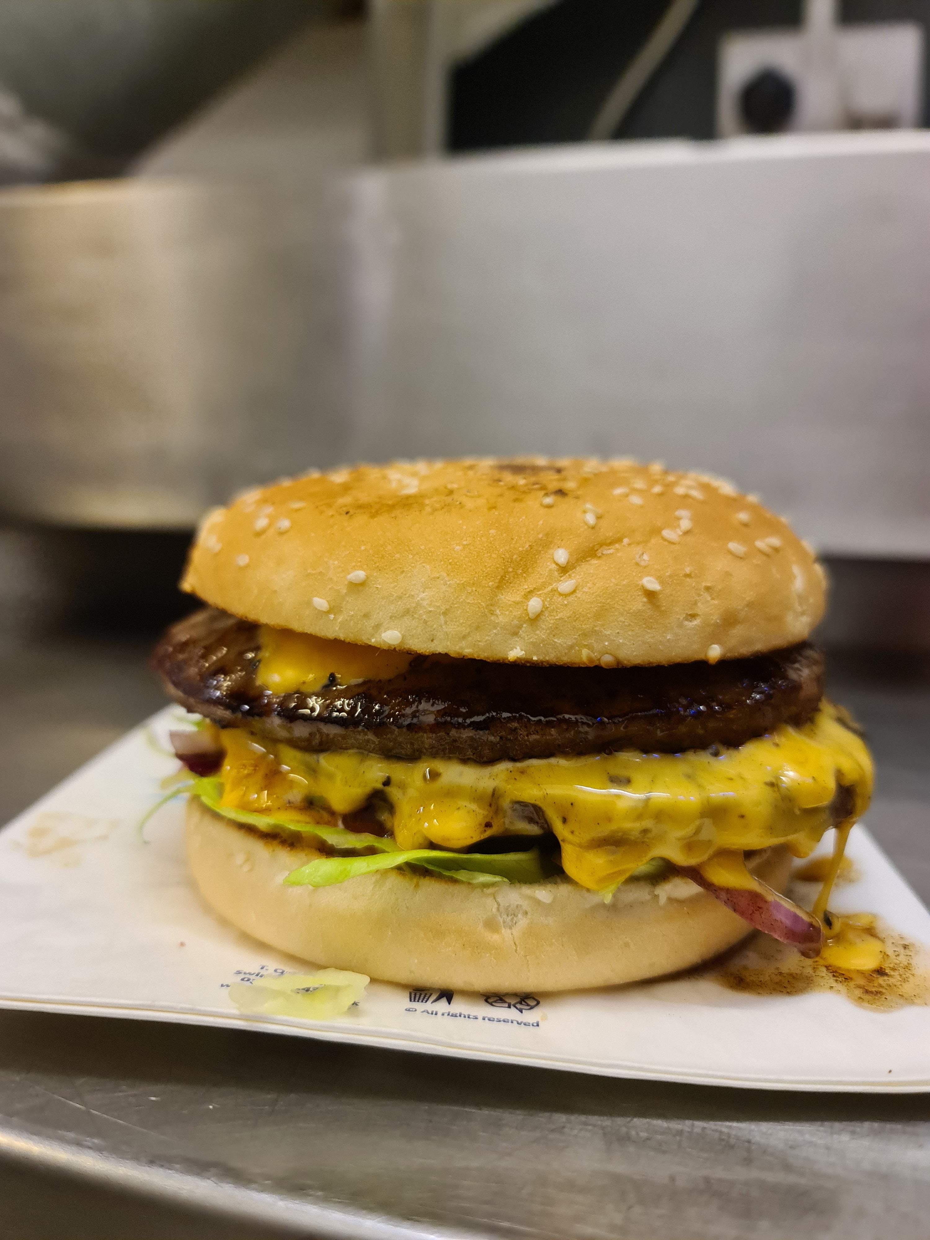Cheese Burger (Half)