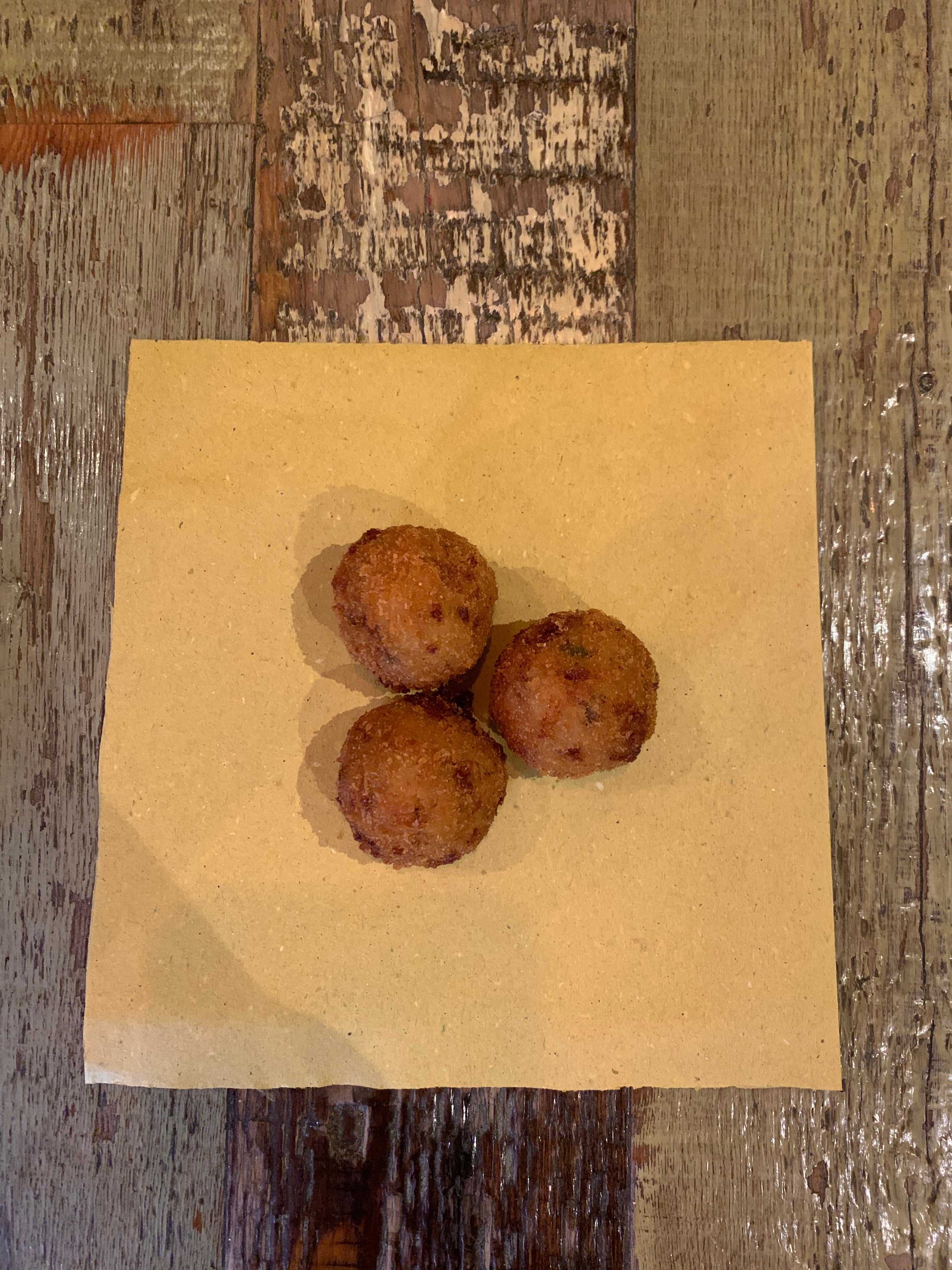Arancini Ragu' (3 croquettes)