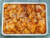 Chicken Thighs Tray With Potatoes 