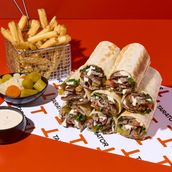 Beef Shawarma Double Meal
