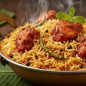 Seeraga Samba Chicken 65 Biriyani with Bone