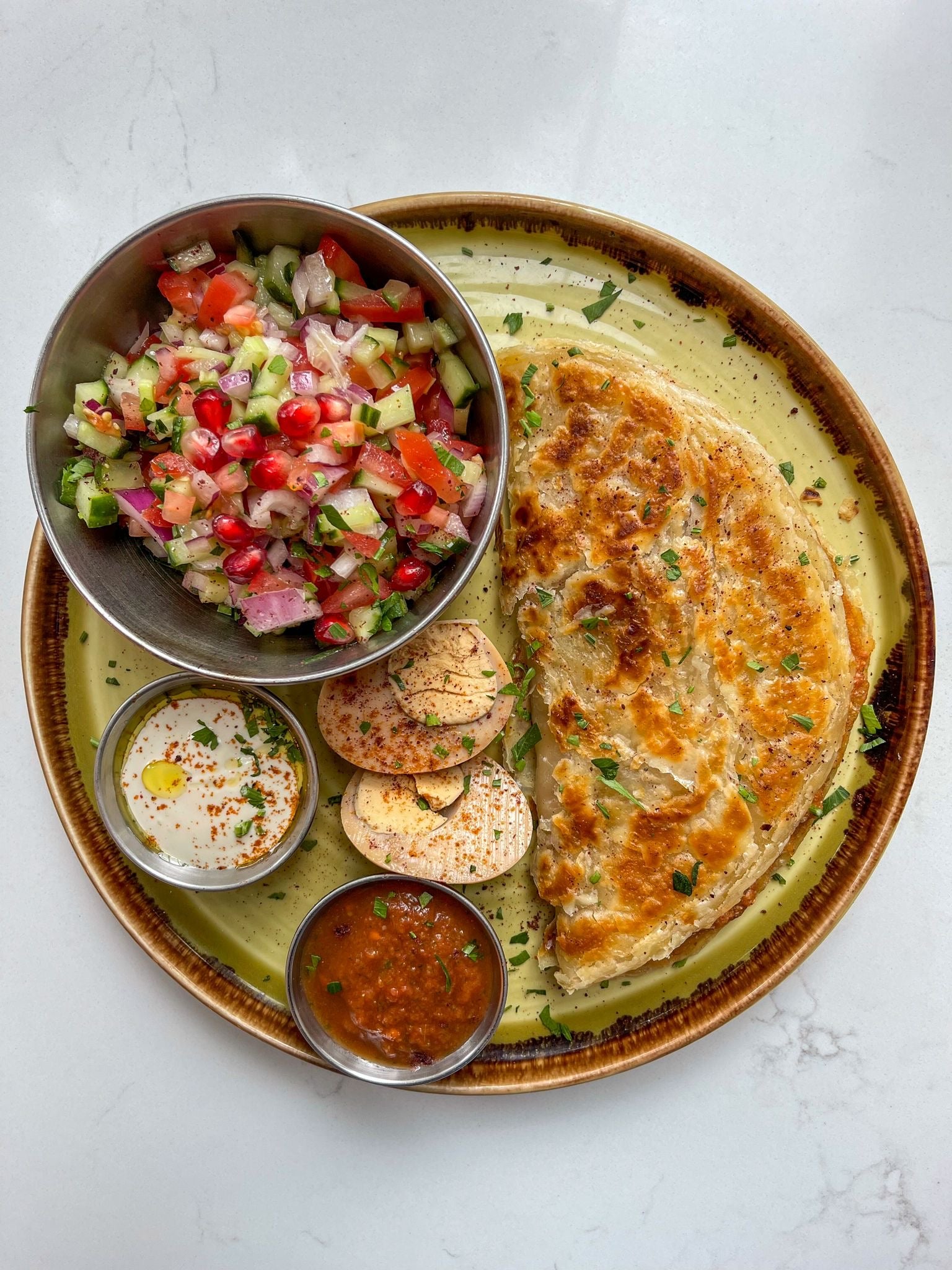 Stuffed Malawach