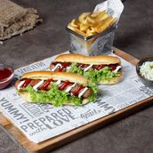 Hot Dog Sandwich Meal