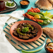 Fried Eggplant With Tashah
