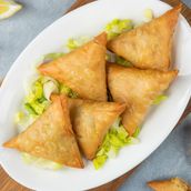 Chicken Samosa Dish