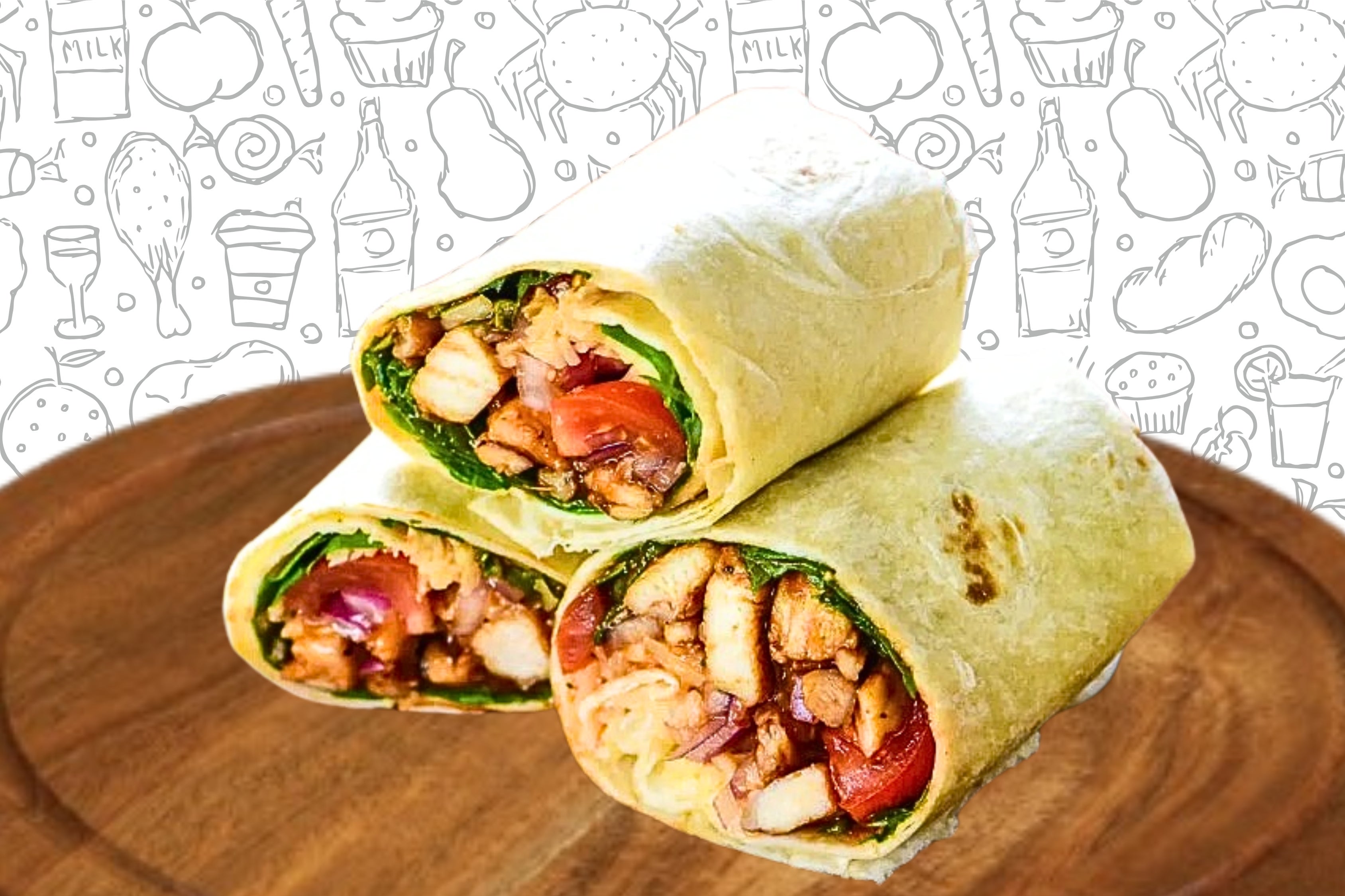Grilled Chicken Wrap