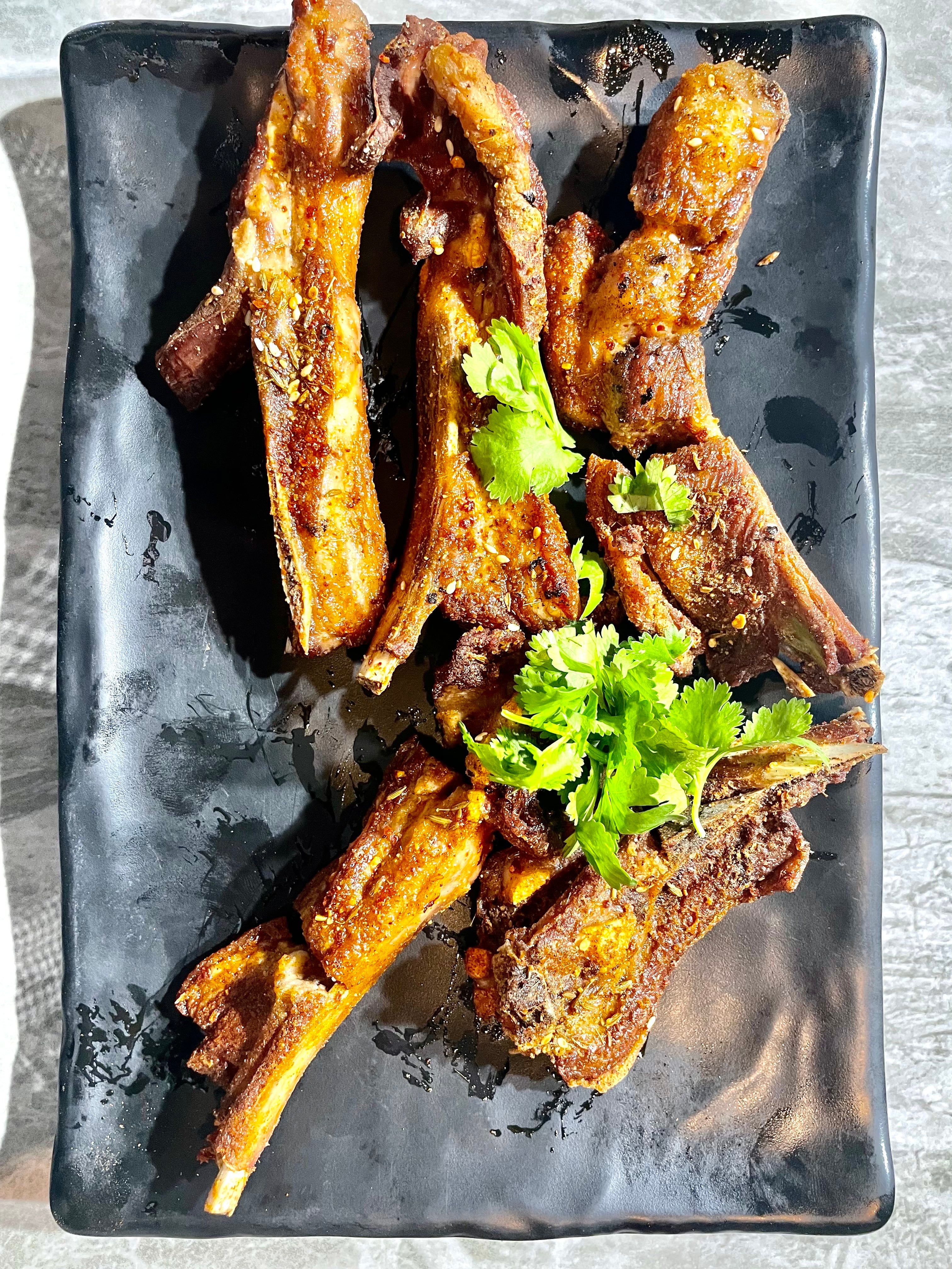 🔥Grilled Lamb Chops 碳香烤羊排