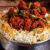 Chicken 65 Special Biryani