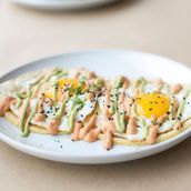 Egg Tacos Sunny Side Up GF DF 