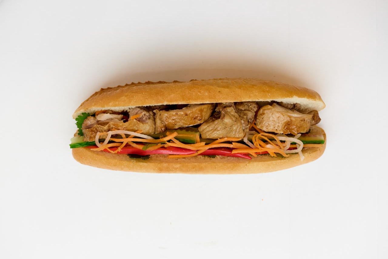 Chicken Roti Banh Mi