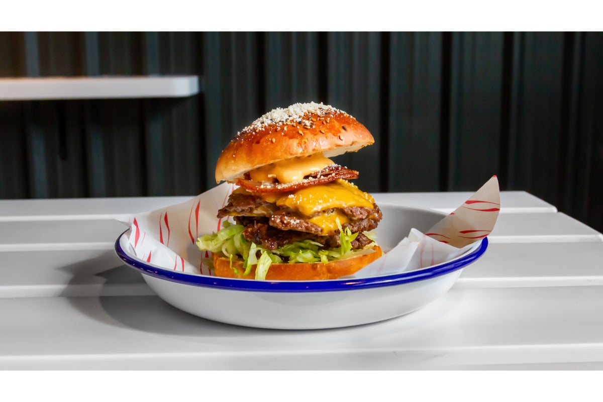 Triple Truffle Burger