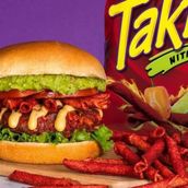 Takis Chicken Burger