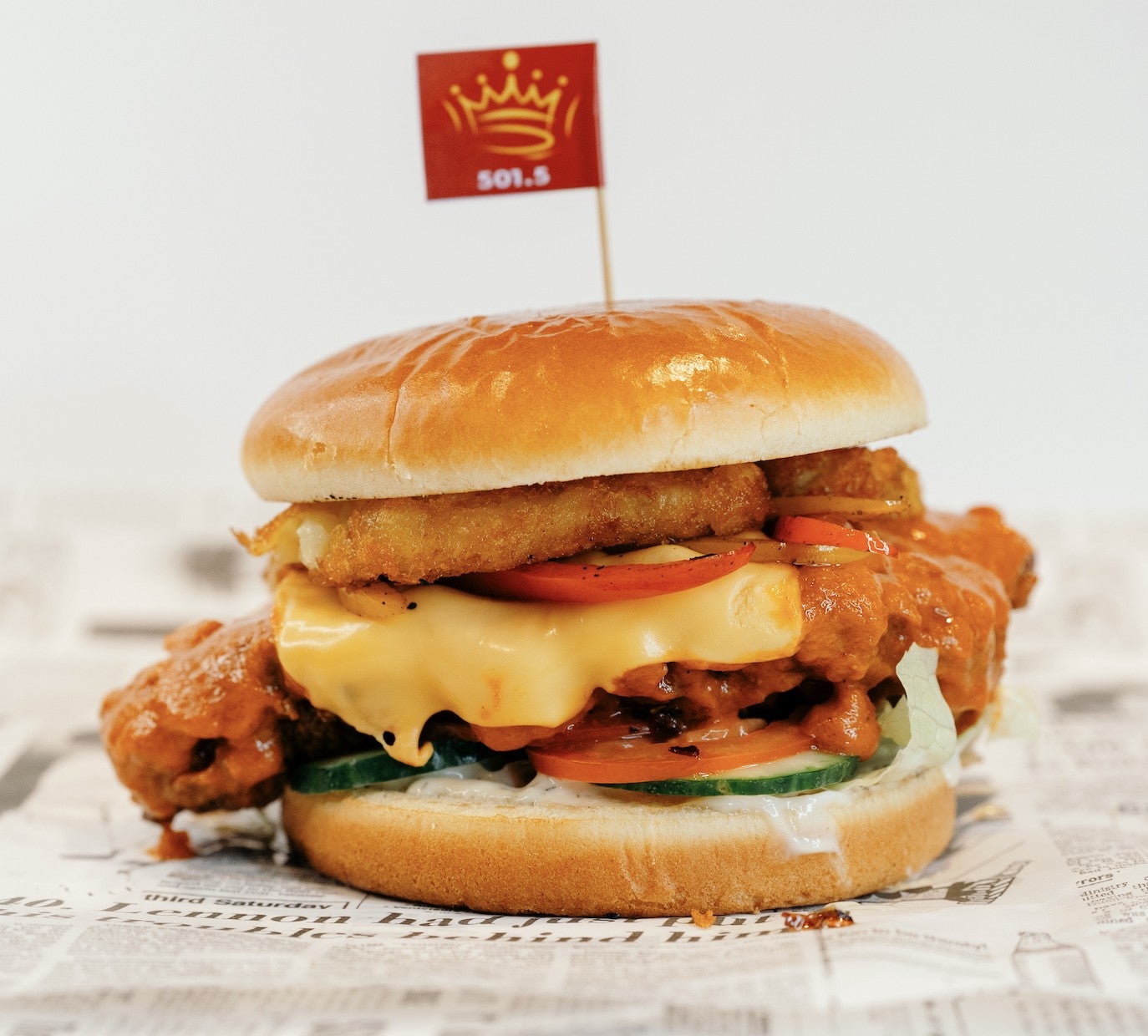 Royale Manila Chicken Burger