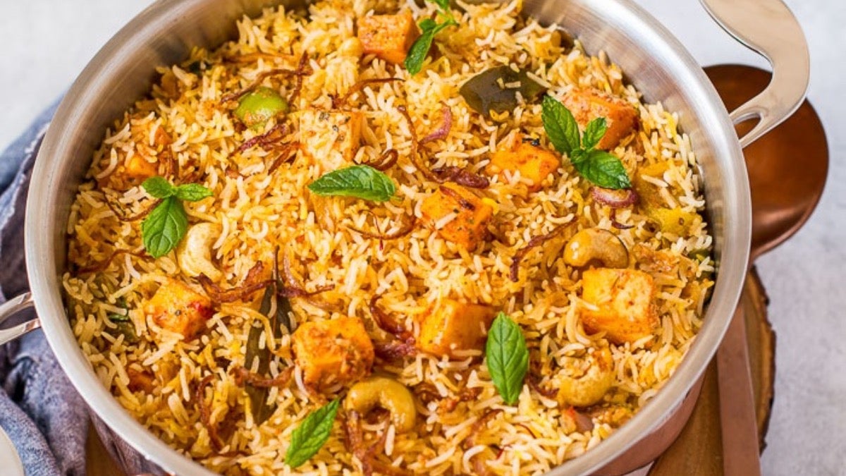 IKB Paneer biryani
