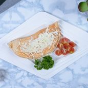 Spinach And Asparagus Omelette				