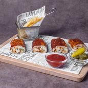 Shish Taouk Sandwich With Cheese