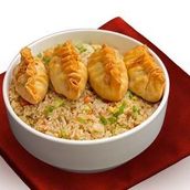 Yang Chao Fan With 4pcs Dumplings
