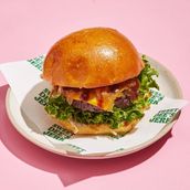 Jerk Beef Burger