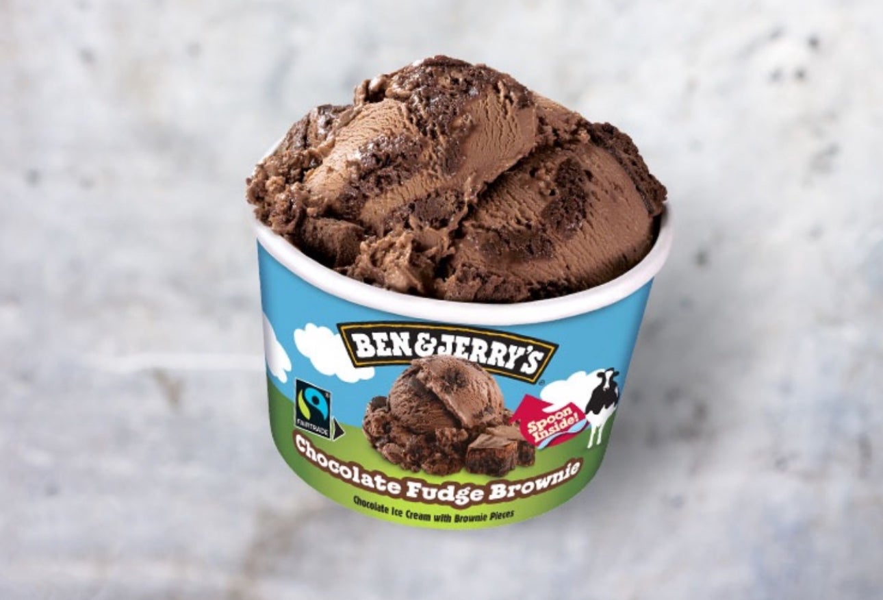 Ben & Jerry’s Chocolate Fudge Brownie Ice Cream 100ml
