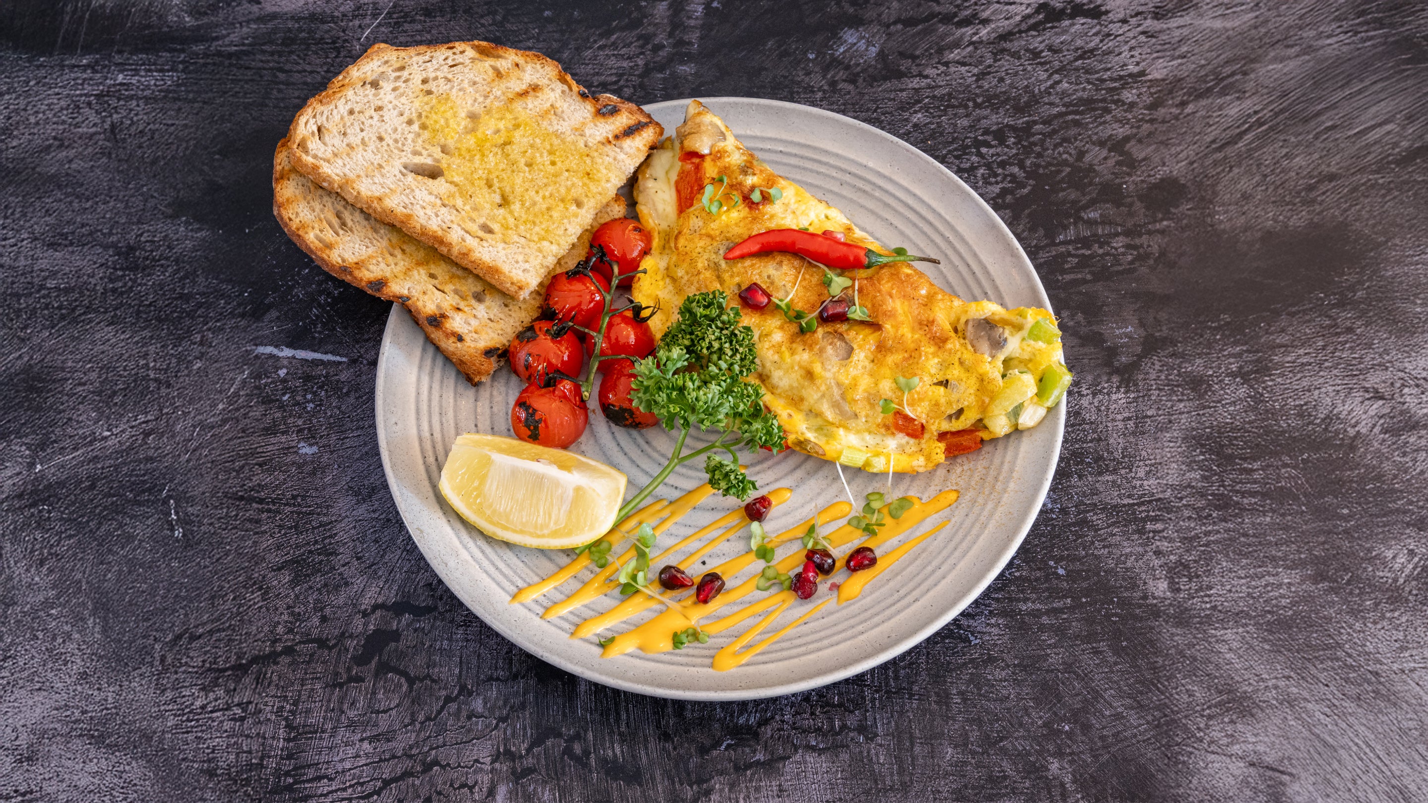 Veggie Omelettes