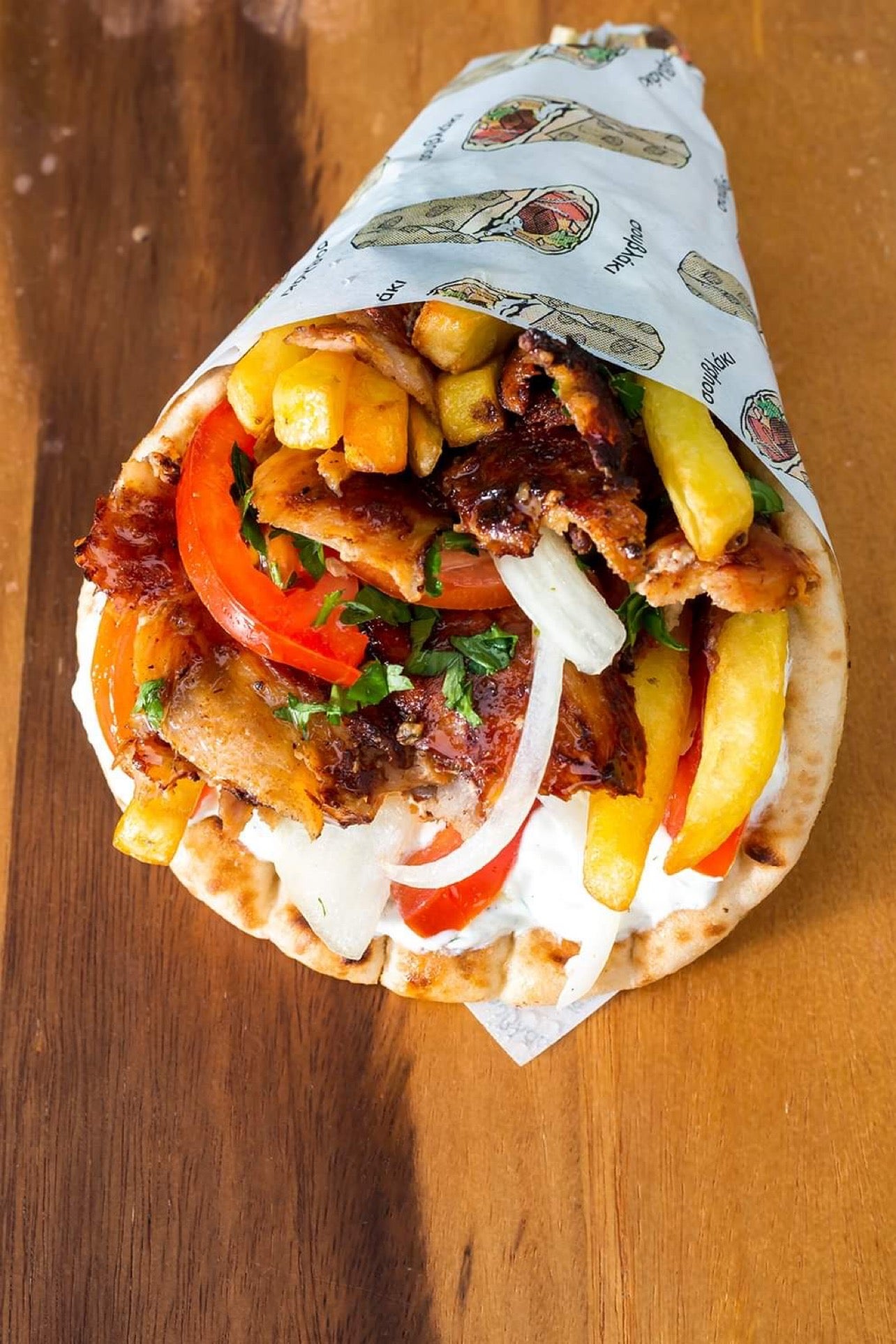 Cyprus Wrap Gyros
