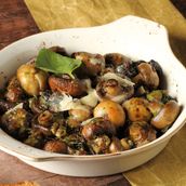 Baked Mushroom With Truffle