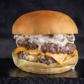 Swiss Mushroom Burger