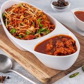 Chinese Chicken Triple Schezwan Fried Rice