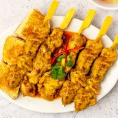 Chicken Satay (5skewers)