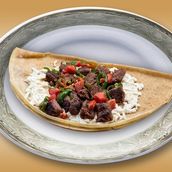 Grilled Kofta Crepe
