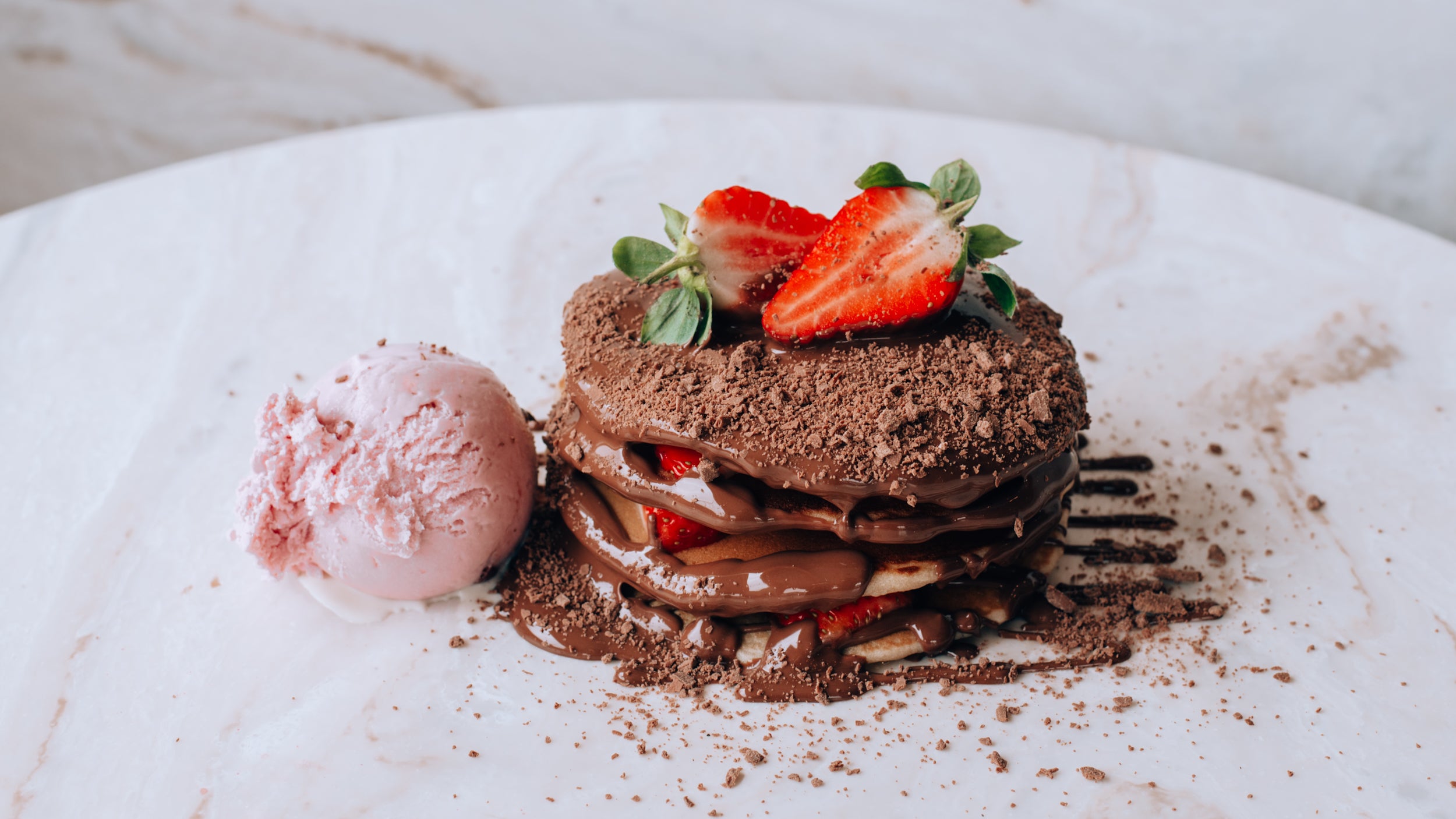 Brownie Indulgence Pancake