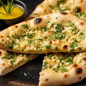 Garlic naan