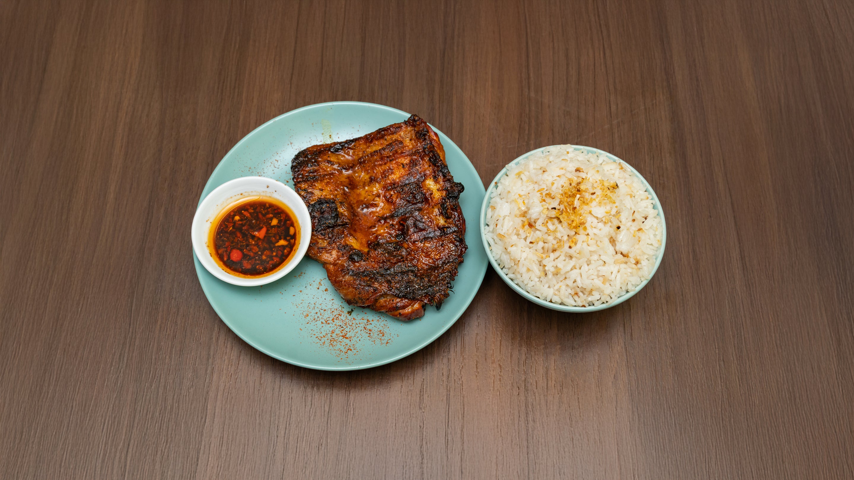 Inasal + Rice + Drinks