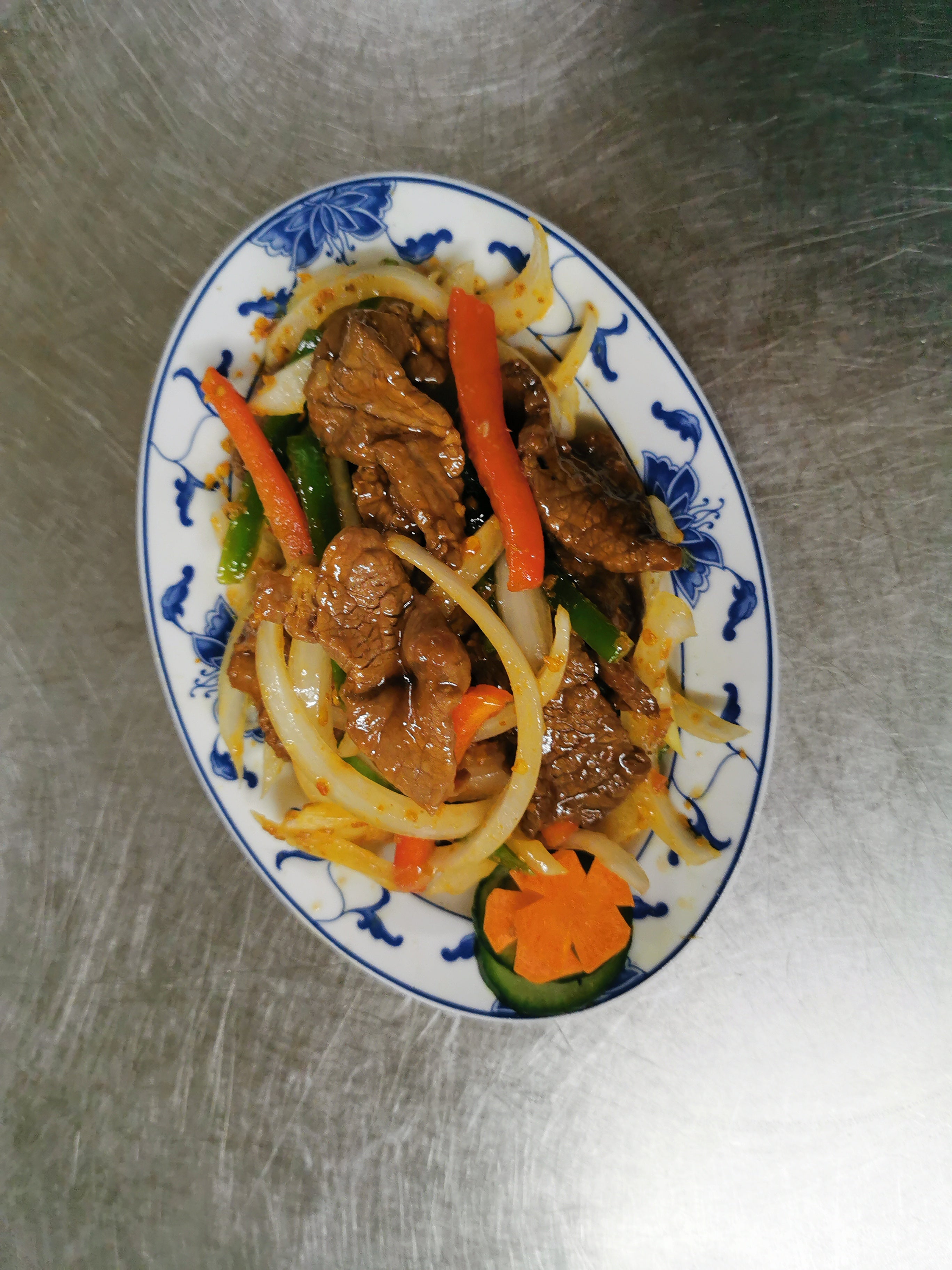 116A. Fried Beef Thai Style泰式炒牛肉