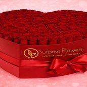 Empress Love Red Rose Box