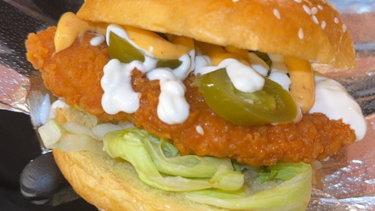Hot Headed Chicken Burger