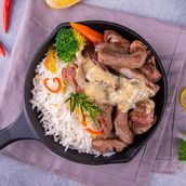 Creamy Mushroom Beef Meal