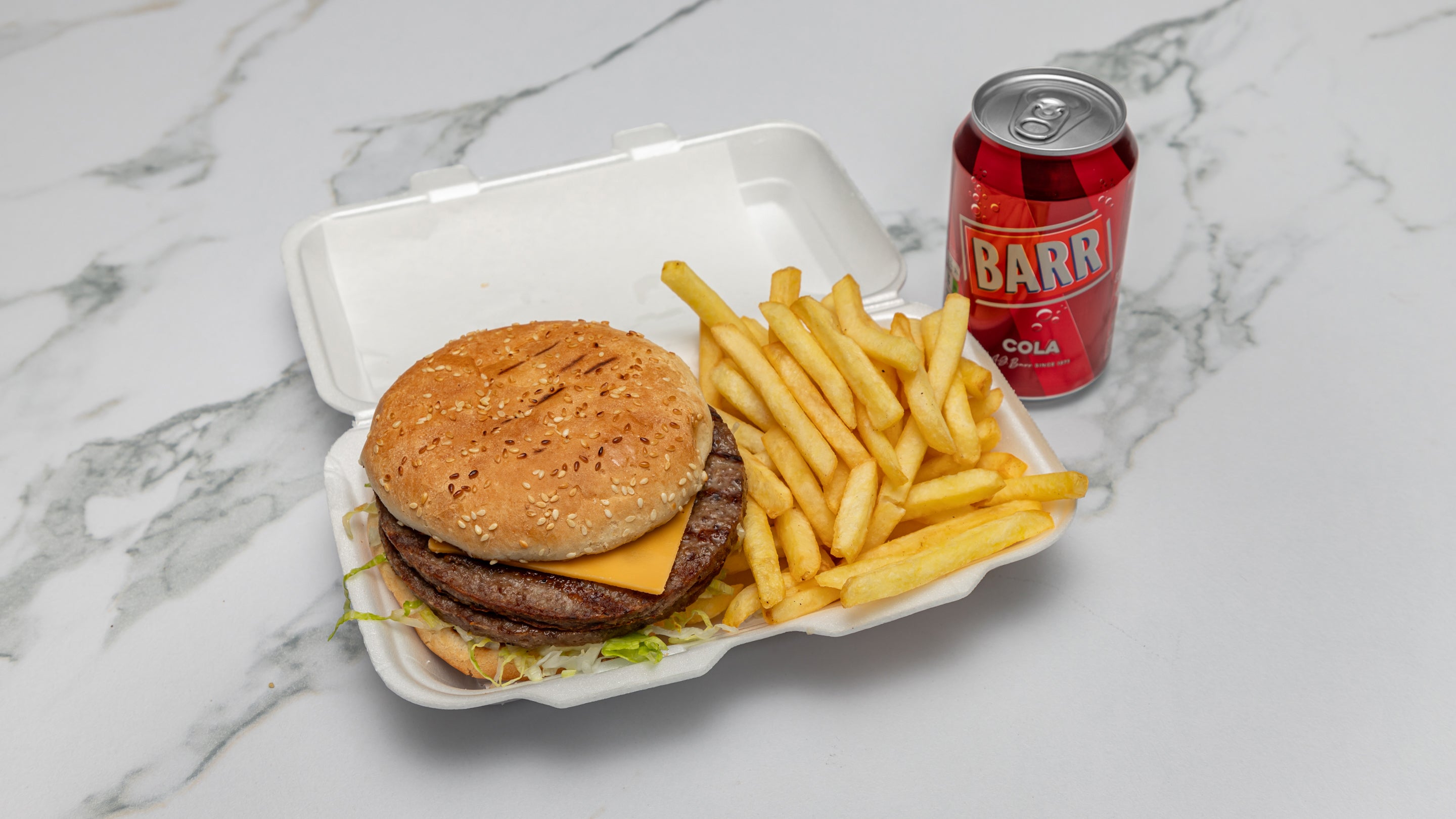 Half pounder meal