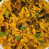 Mushroom Biryani 