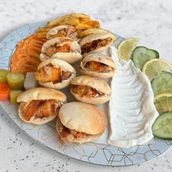 Mini Shawarma Meal 8 PCS