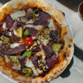 Smoky Beef Pizza