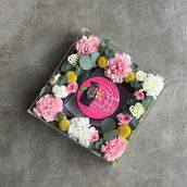 Elegant Acrylic Flower tray
