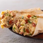 Scrambled Egg Tomato Sandwich