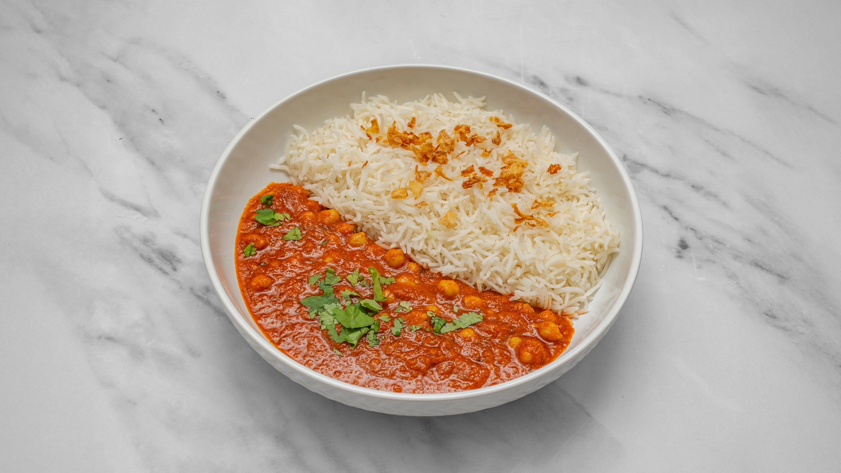 Vegan Curry & Rice box