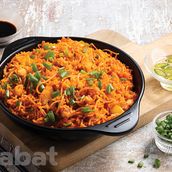 Flaming Schezwan Rice