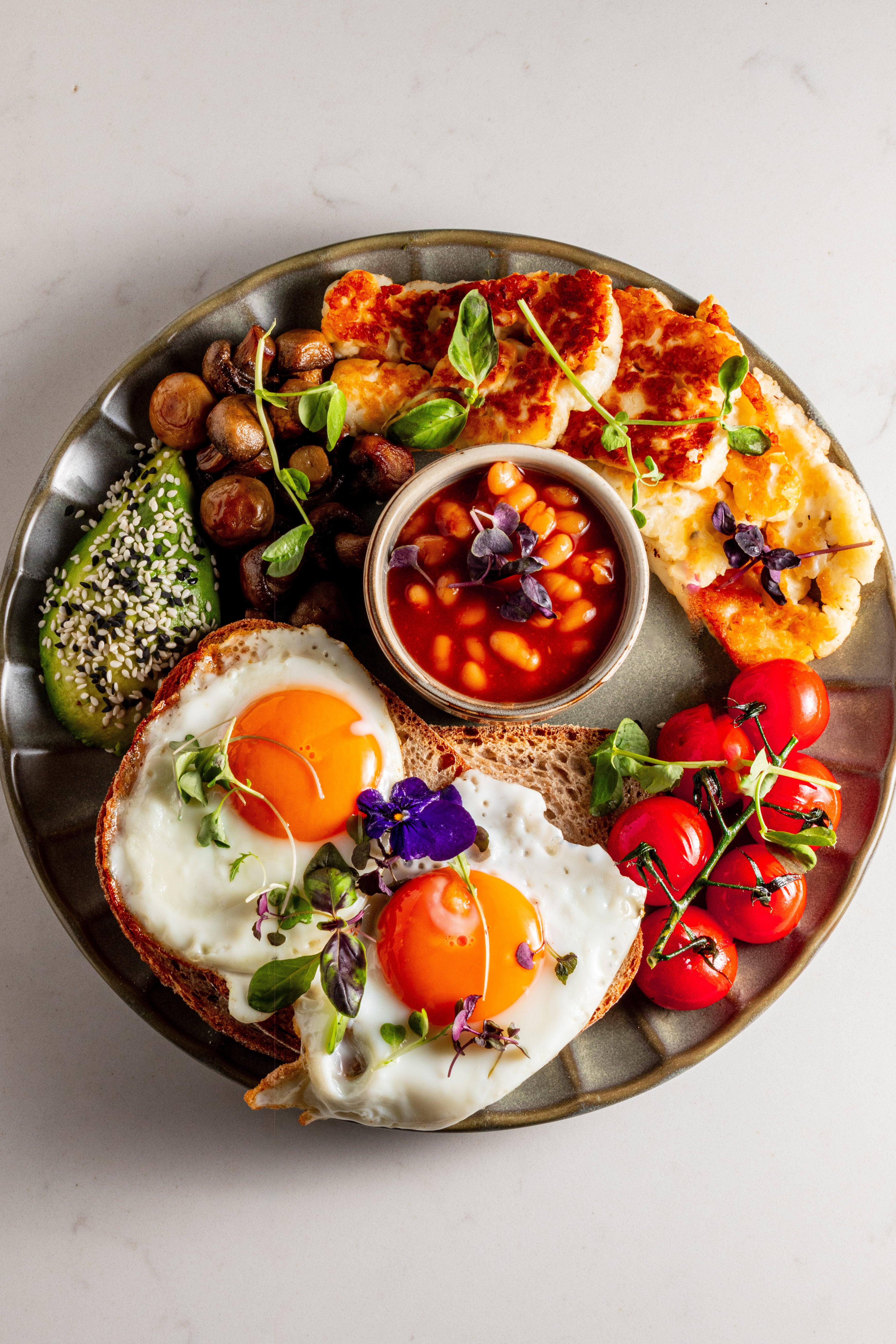 F&H Vegetarian Plate