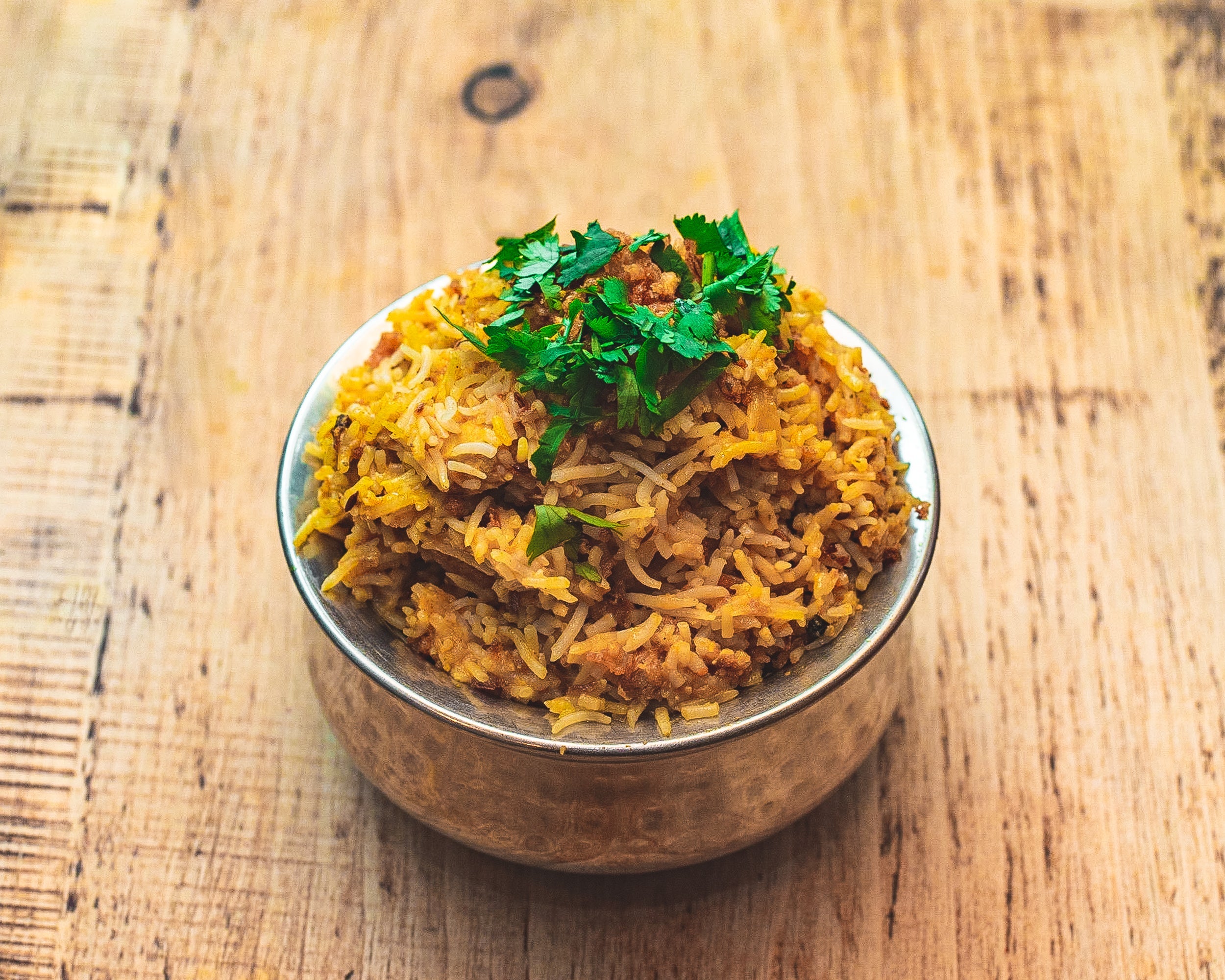 Shahi Laal Maas Thumka Biryani